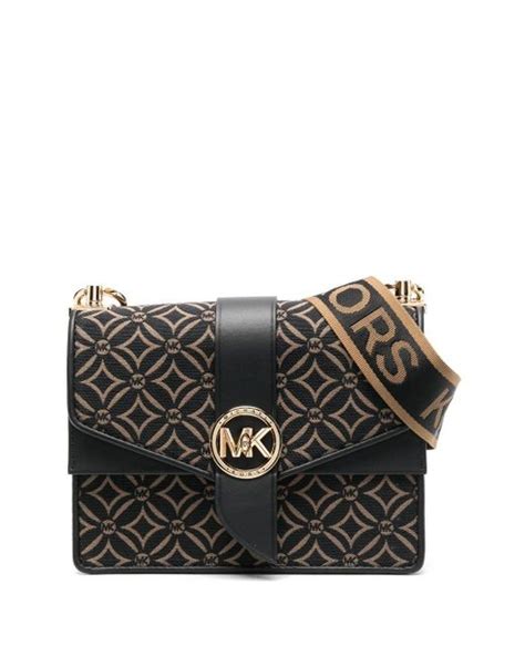 michael kors jacquard satchel|Michael Kors satchel crossbody.